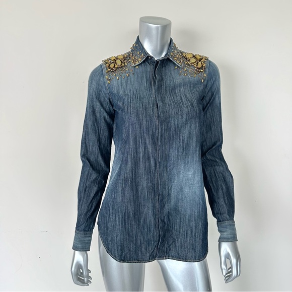 NEW!!! Dsquared2 women shirt size 40It or M Authentic - Picture 1 of 9